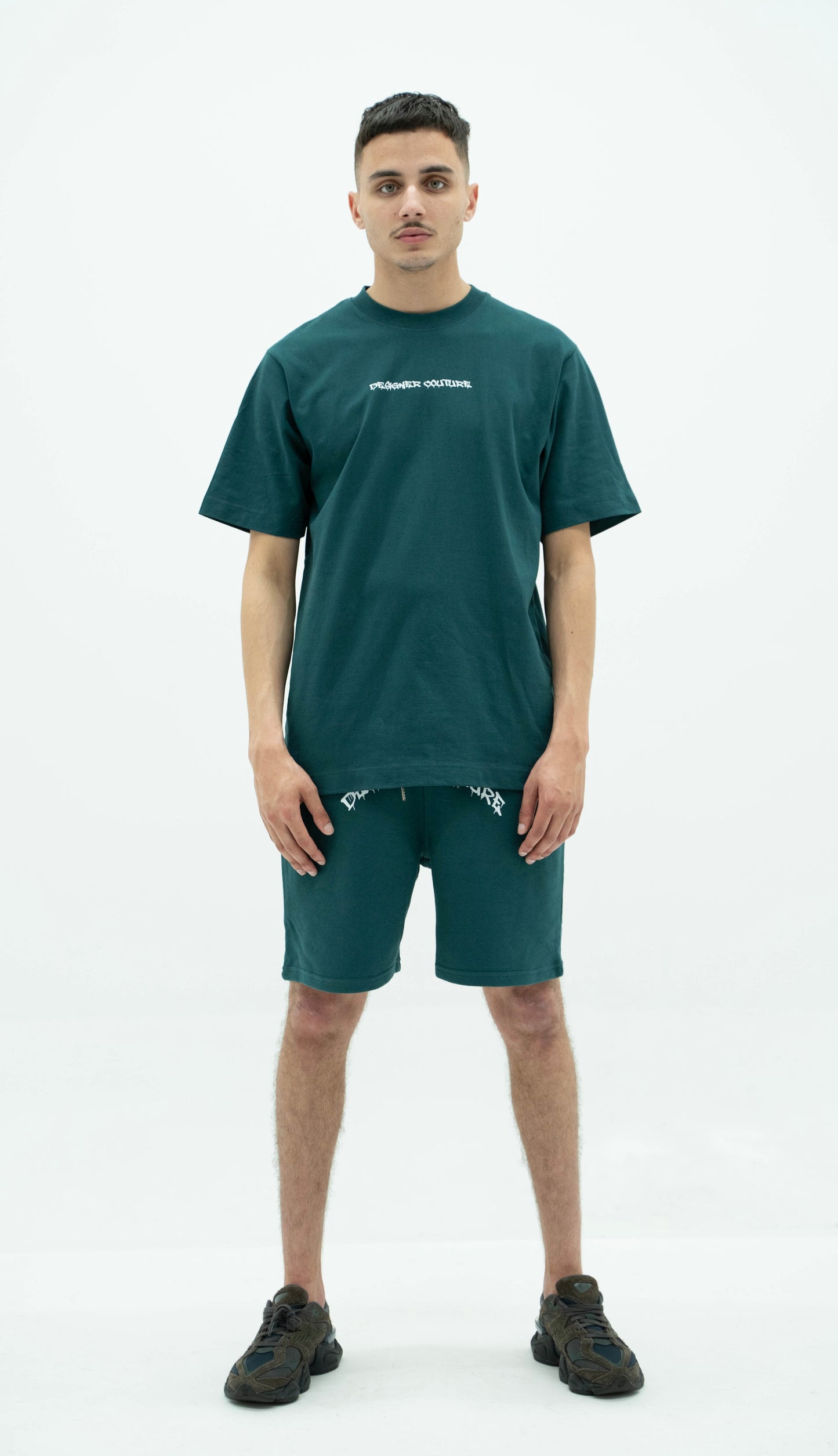 Sweatshort Glazed Green