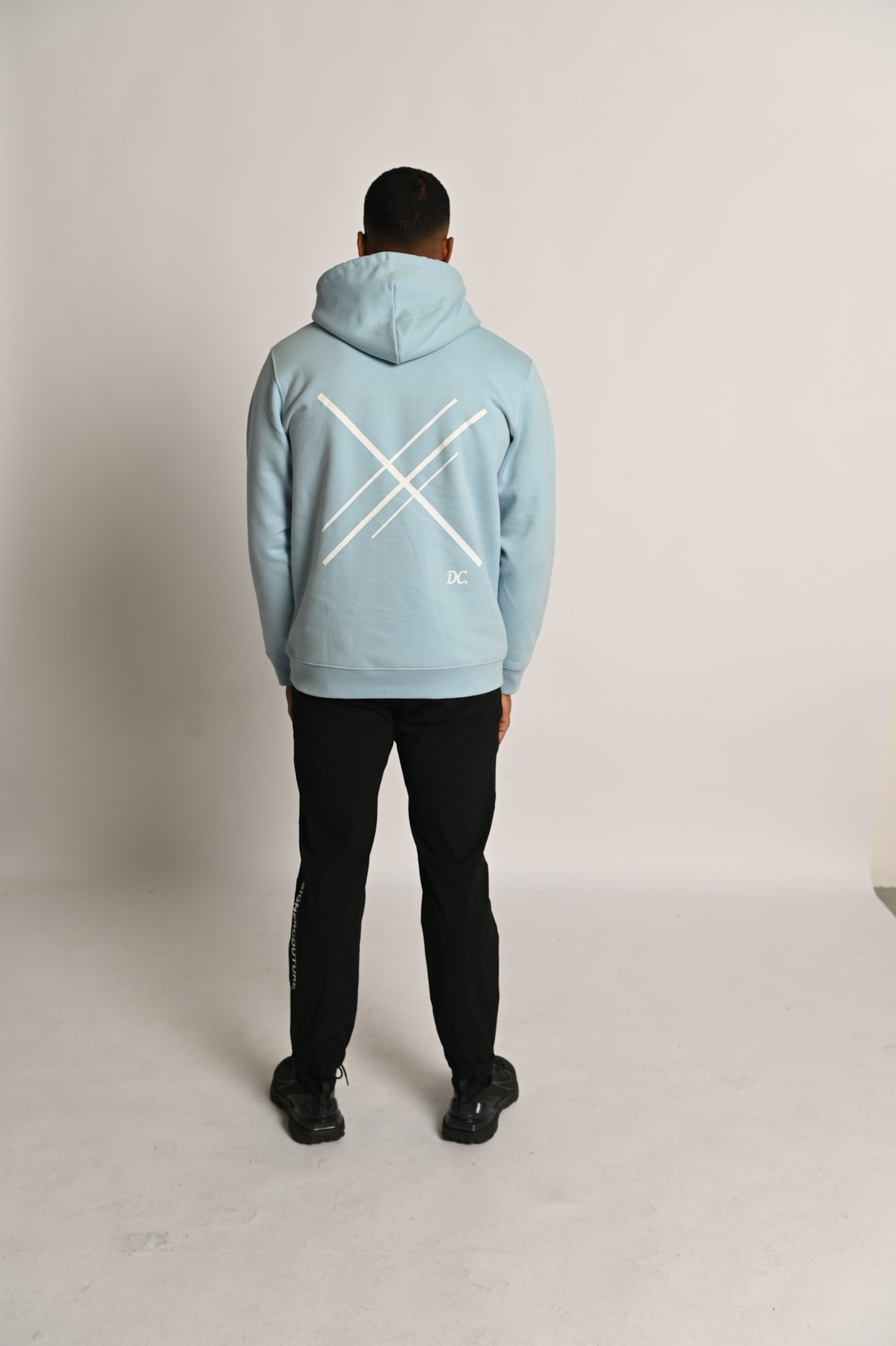 Baby blue shop designer hoodie